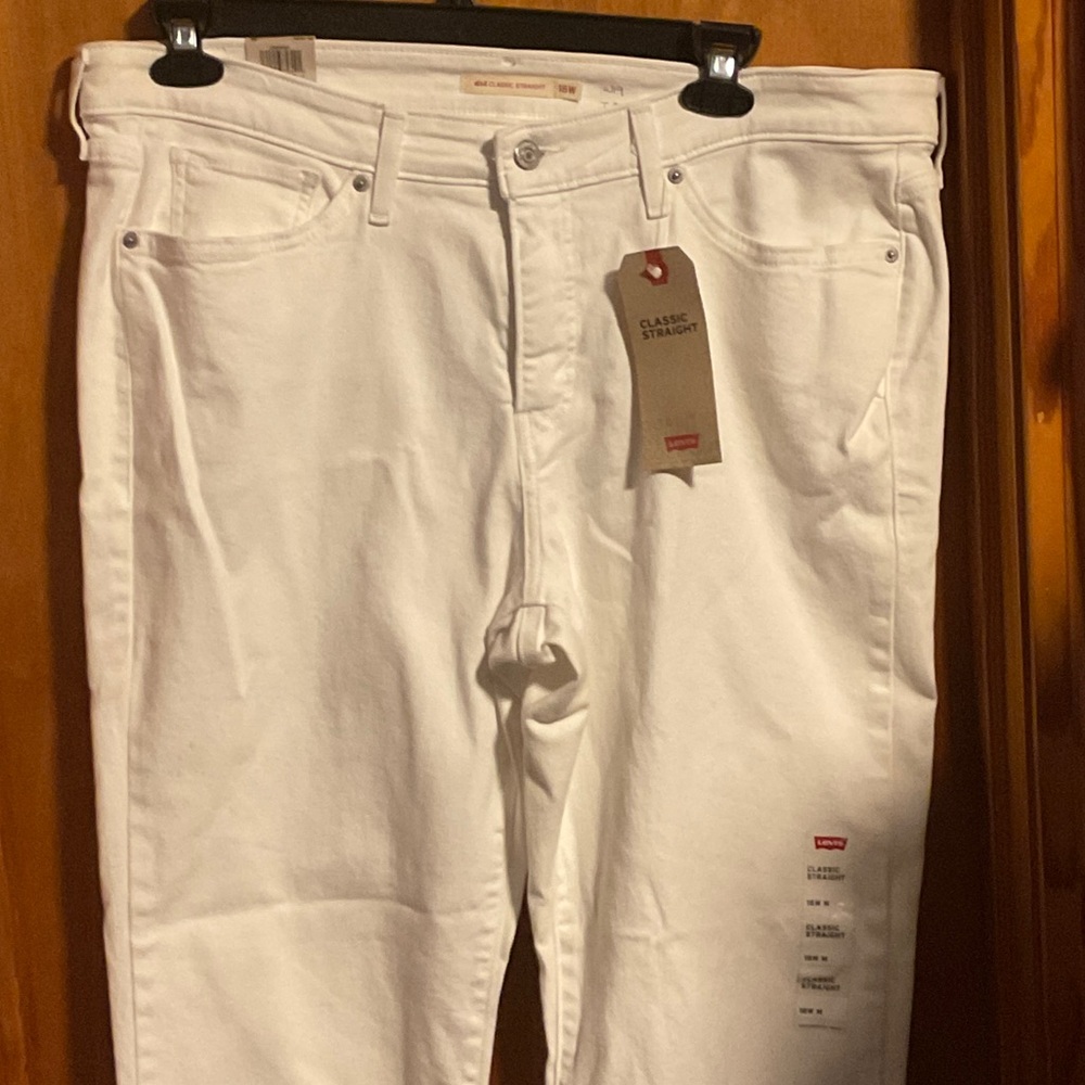 Levi's Women’s Straight Leg Jeans in White